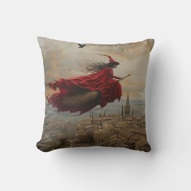 Oreiller à lancer de sorcière (Recto)
