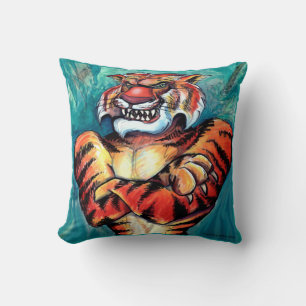 Oreiller à lancer de tigre