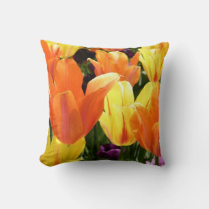 Oreiller à lancer de tulipe