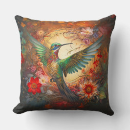 Oreiller à lancer d'oiseau à Humming