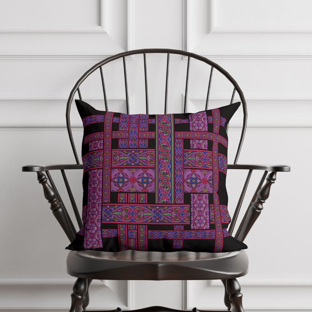 Oreiller à lancer en verre Aurora violet (Créateur téléchargé)
