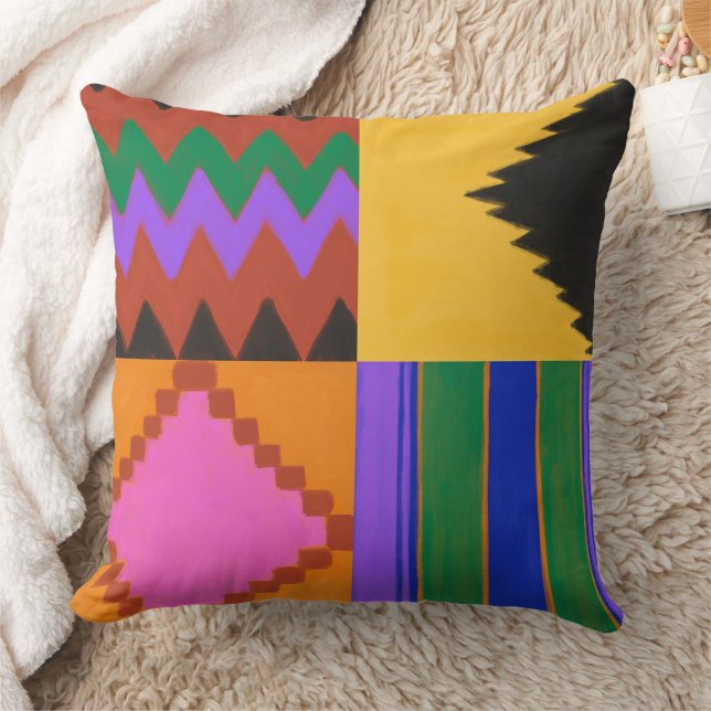 Oreiller à lancer Kente (Couverture)