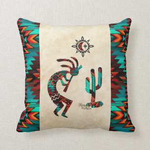 Oreiller à lancer Kokopelli Sud-Ouest