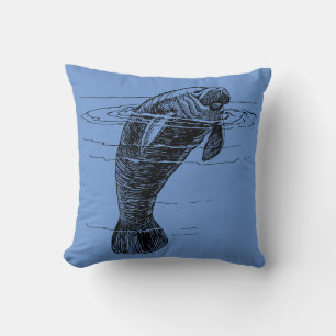 Oreiller à lancer Manatee