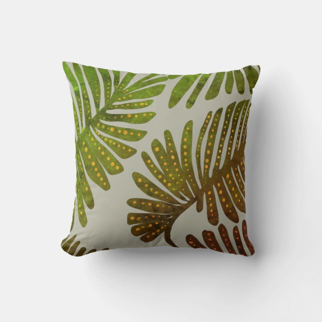 Oreiller à lancer Monstera (Recto)