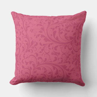 Oreiller à lancer Motif rose hawaïen