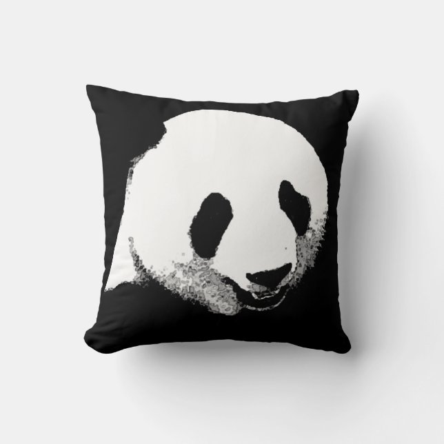 Oreiller à lancer Panda Bear (Recto)