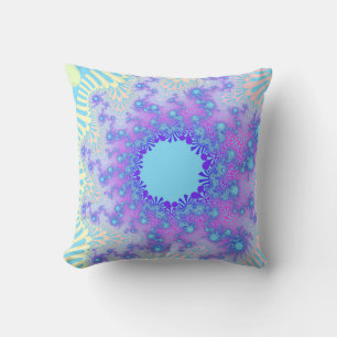Oreiller à lancer Pastel Sky Sunburst sur mesure