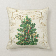 Oreiller à lancer personnalisé pour arbre de Noël 