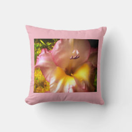 Oreiller à lancer rose Fleur violet