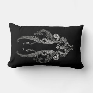 Oreiller à motif gothique orné élégant (version 2)