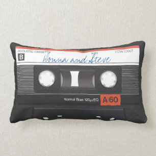 oreiller à tambour à mixage à cassette personna