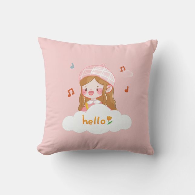 Oreiller Adorable pour Bébé (Recto)
