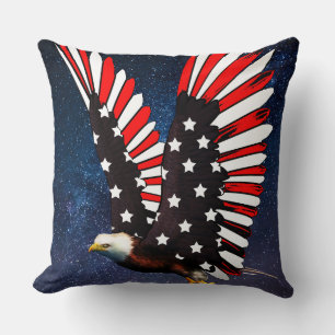 Oreiller Aigle Patriotique – Esprit Américain Auda