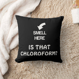 Oreiller blague chloroforme
