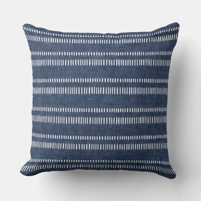 Oreiller bleu Indigo (Recto)