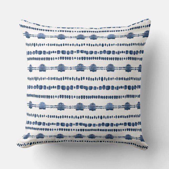 Oreiller bleu Indigo (Recto)