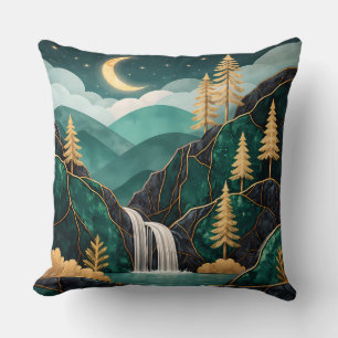 Oreiller Cascade de Montagne Kintsugi de Luxe