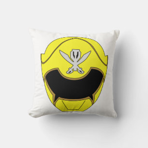 Oreiller Casque Gokai Super Mega Jaune