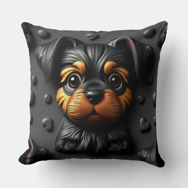Oreiller Chien 3D (Recto)