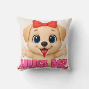 Oreiller Chiot Adorable – Maison de Chien de Dessi