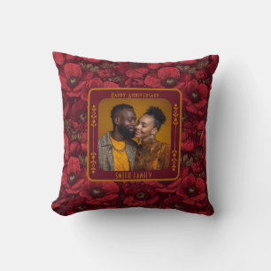 Oreiller Classique Mr Et Mrs 1er Anniversaire De M