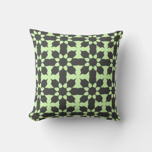 Oreiller / Coussin de jet à motif gris élégant