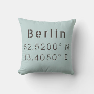 Oreiller de Berlin  Longitude Latitude
