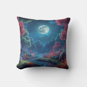 Oreiller de jardin au clair de lune