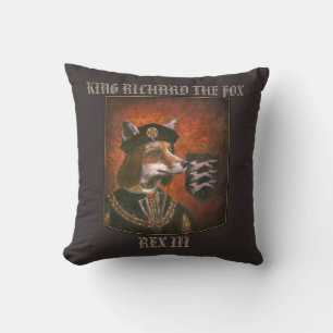 Oreiller de jet de Fox du Roi Richard III