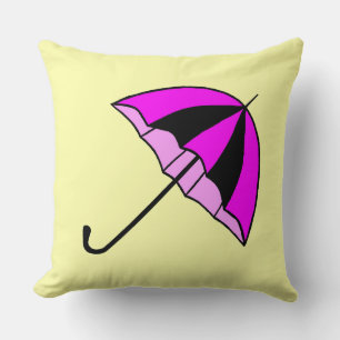 Oreiller de jet en coton de qualité parapluie viol
