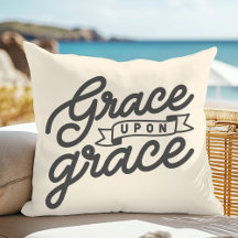 Oreiller de jet Soft Cream Christian Grace