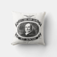 Oreiller de jetée de campagne de John Quincy Adams