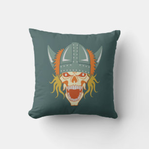 oreiller de jeton personnalisé VIKING crâne