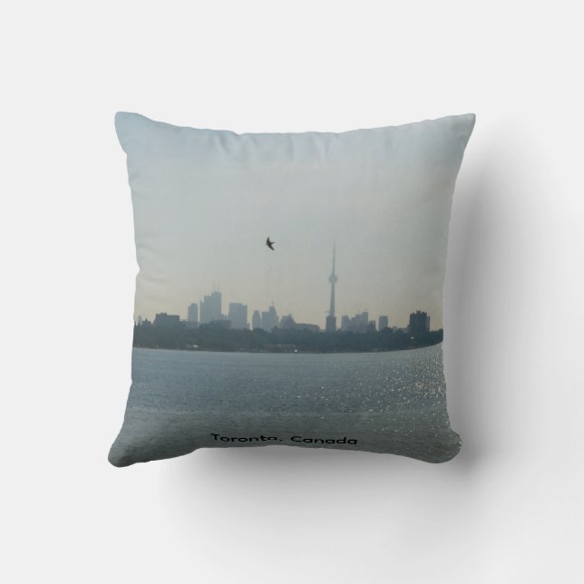 Oreiller de lancer de Toronto (Verso)