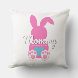 Oreiller de lapin maman - Cadeau de Pâques pour ma