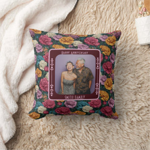 Oreiller de mariage oiseau amoureux tendance  