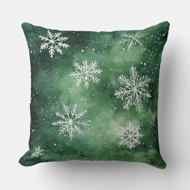 Oreiller de Noël - Décor Festif (Recto)