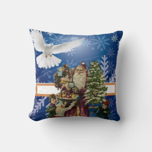 Oreiller de Noël jeté
