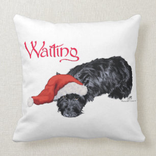 Oreiller de Noël pour Terrier Écossais