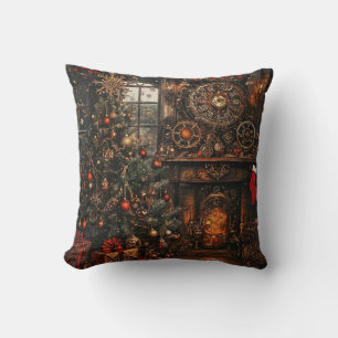Oreiller de Noël Steampunk