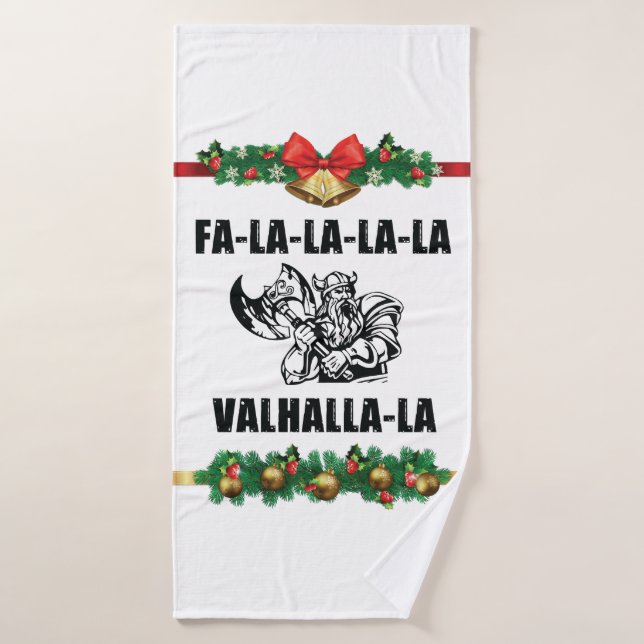 Oreiller de Noël Valhalla Thaillow (Serviette de bain)