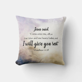 Oreiller de repos avec Écriture