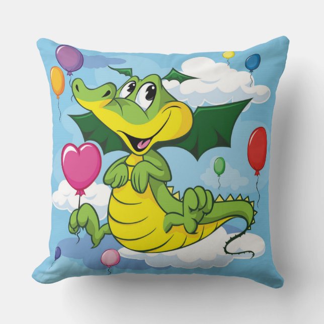 Oreiller décoratif Dragon bébé (Recto)