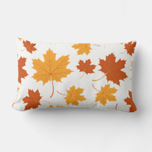 Oreiller décoratif - Feuilles d'automne qui tomben