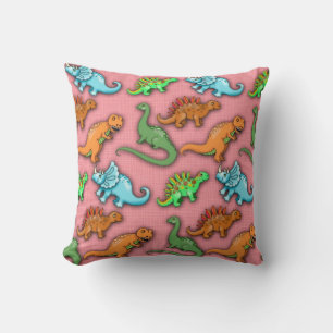 Oreiller Dinosaures Mignons pour Enfants