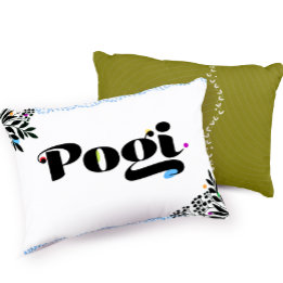 Oreiller drôle 'Pogi' Coussin d'accent Boho philip