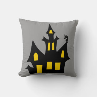 Oreiller éffrayant Hauné Maison gris