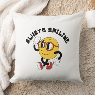 Oreiller Emoji Mignon Toujours Sourire