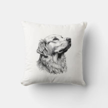Oreiller en ligne d'art minimaliste moderne de Gol